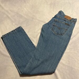 Boosley Jeans sz 28 (see photos) blue denim low rise euro